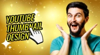 Youtube thumbnail design template