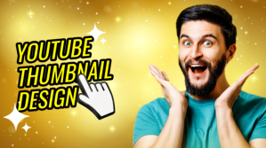 Youtube thumbnail design template