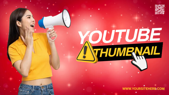 Youtube thumbnail template