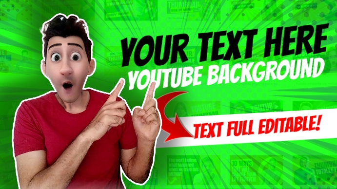 Youtube thumbnail Template | PosterMyWall