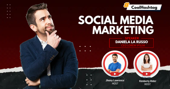 Marketing YouTube Thumbnail Facebook Shared Image template