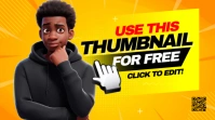 Youtube thumbnail design template