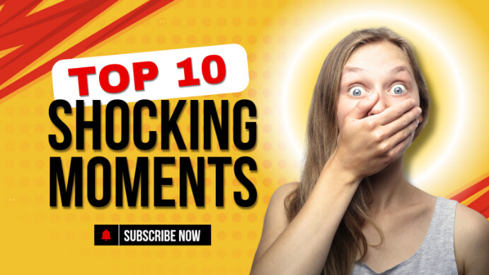 YouTube thumbnail template