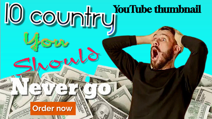 Youtube thumbnail edit template | PosterMyWall