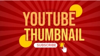 YouTube thumbnail  modern design template
