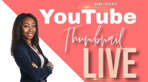 Red YouTube Live Thumbnail YouTube-miniature Template