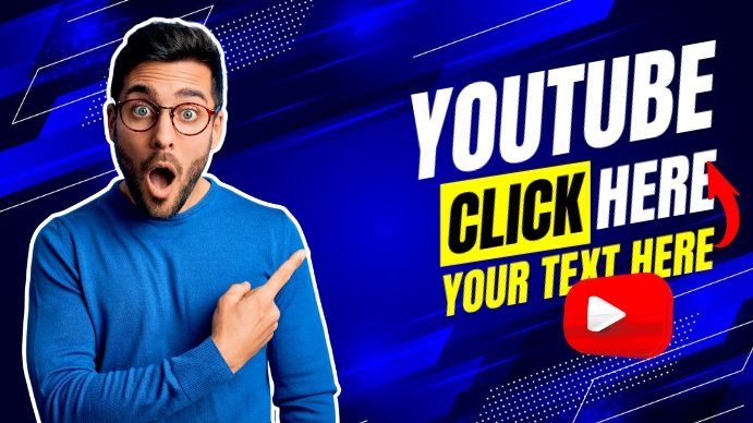 youtube thumbnail with surprised man (1) Isithonjana se-YouTube template