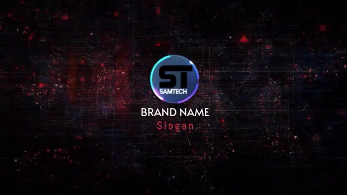 Youtube video intro Template | PosterMyWall
