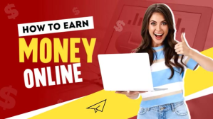 Rød Online Money Earning Digital Display Template