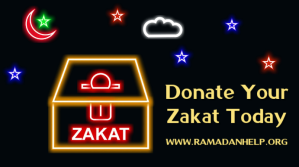 Zakat al Fitr Donation Poster Template 数字显示屏 (16:9)