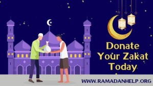 Zakat al Fitr Donation Video Template Affichage numérique (16:9)