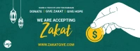 Zakat collection facebook cover template