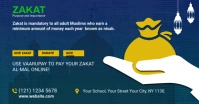 Zakat collection post Facebook Shared Image template