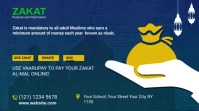 Zakat collection twitter post Twitter-opslag template