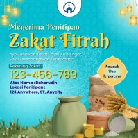 ZAKAT FITRAH Instagram Post template