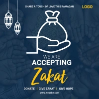 Zakat Instagram Post Instagram-Beitrag template