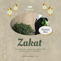 Zakat Square Video Iphosti le-Instagram template