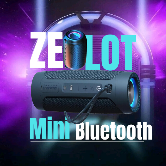 Zeolot  Bluetooth Advert Instagram Post template