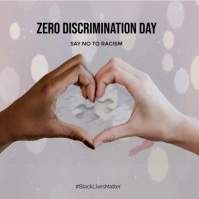 zero discrimnation day Square (1:1) template