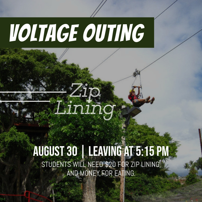 Zip Lining Instagram Post template