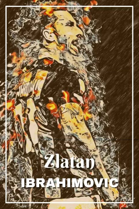 Zlatan Ibrahimović Poster template