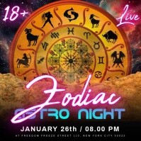 Astro Poster.pdf Zodiac Astro Template | PosterMyWall