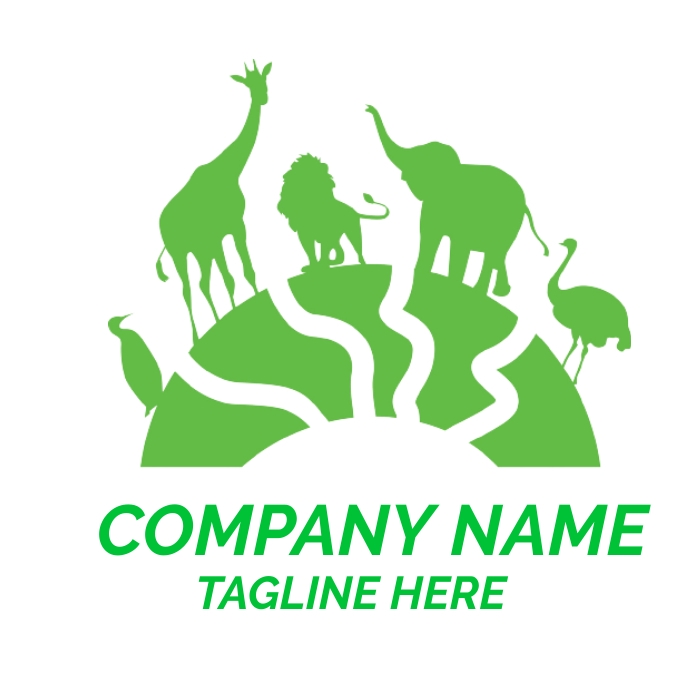 zoo logo, Animal zoo logo, Animal logo, ani Template | PosterMyWall
