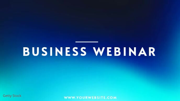 ZOOM BACKGROUND | GRADIENT BACKGROUND Presentation (16:9) template