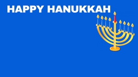 3 360 Hanukkah Zoom Background Customizable Design Templates Postermywall