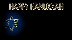 3 360 Hanukkah Zoom Background Customizable Design Templates Postermywall
