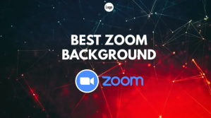 Black Zoom Background Presentation Template
