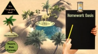 zoom background/school/education/escuela/kids Presentación (16:9) template