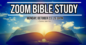 Azul Zoom Bible Study Facebook Shared Image Template