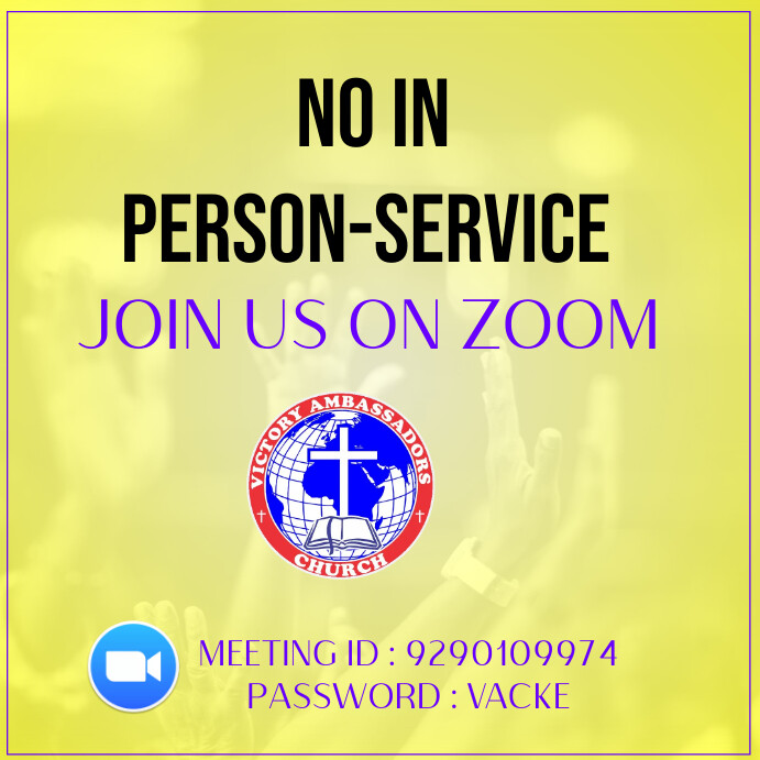 Zoom Flyer Template PosterMyWall