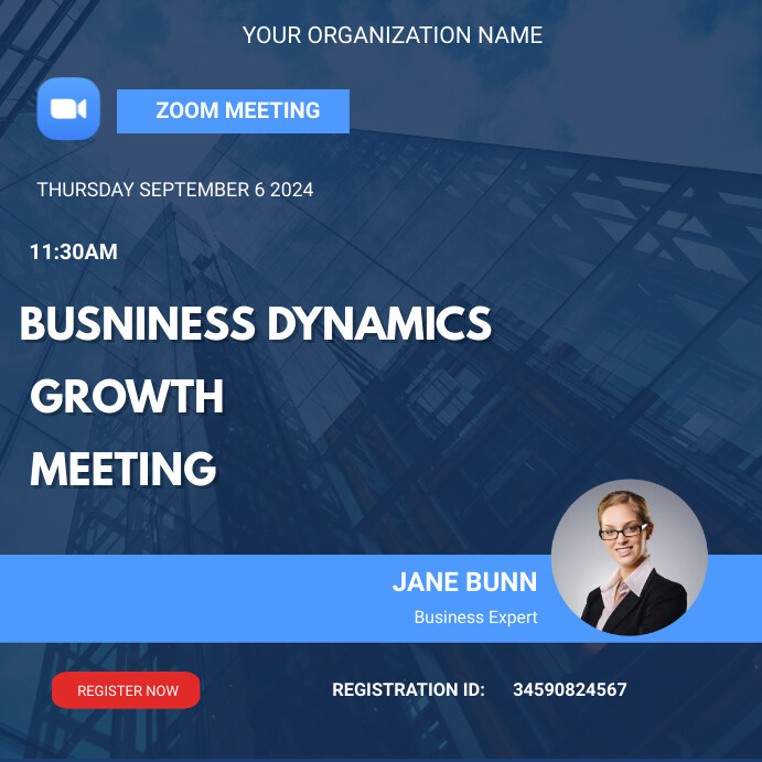 Zoom Meeting Templates Zoom Meeting Templates