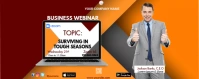 Zoom Meeting Twitch Profile Banner template