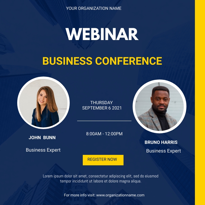Zoom Meeting flyer Template PosterMyWall