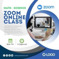 Zoom Online Class instagram template