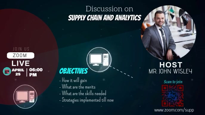 Zoom Online Meeting Template Postermywall