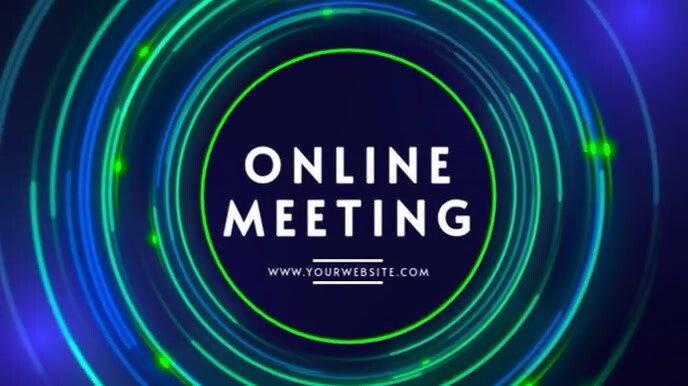 ZOOM VIRTUAL BACKGROUND | ONLINE MEETING Templat | PosterMyWall