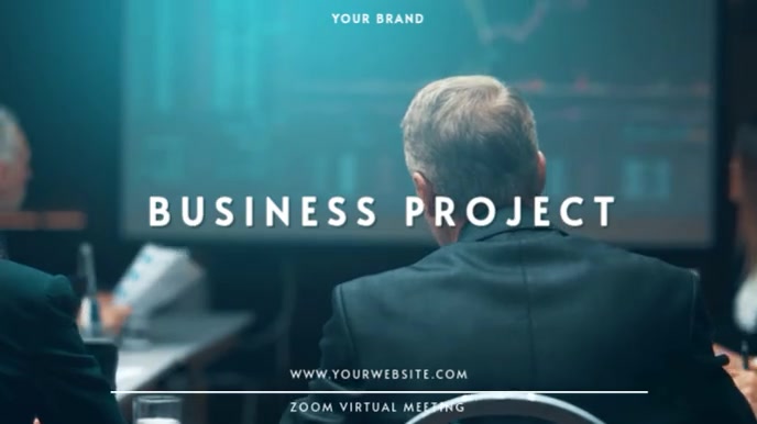 ZOOM VIRTUAL BACKGROUND | TRADING BACKGROUND Presentation (16:9) template