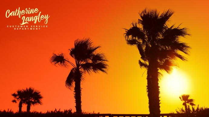 Zoom Virtual Background Sunset Template | PosterMyWall Zoom Virtual Background Sunset Template | PosterMyWall