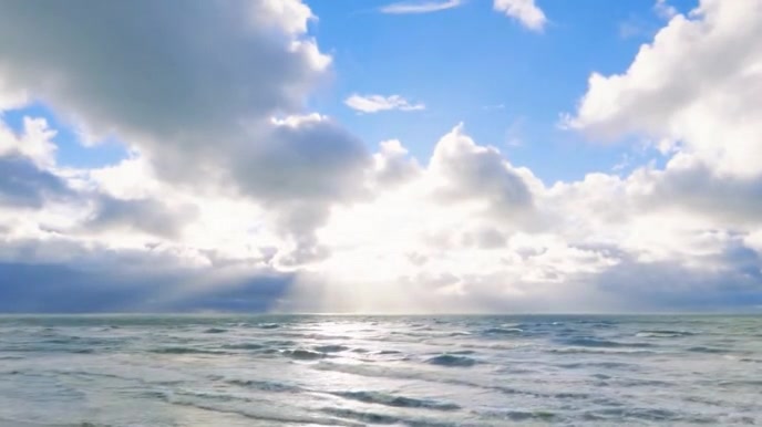 Zoom virtual background video Digital Display (16:9) template