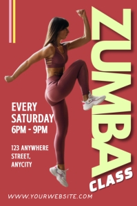 Zumba Classes Template | PosterMyWall