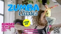 Zumba Classes Post di Twitter template
