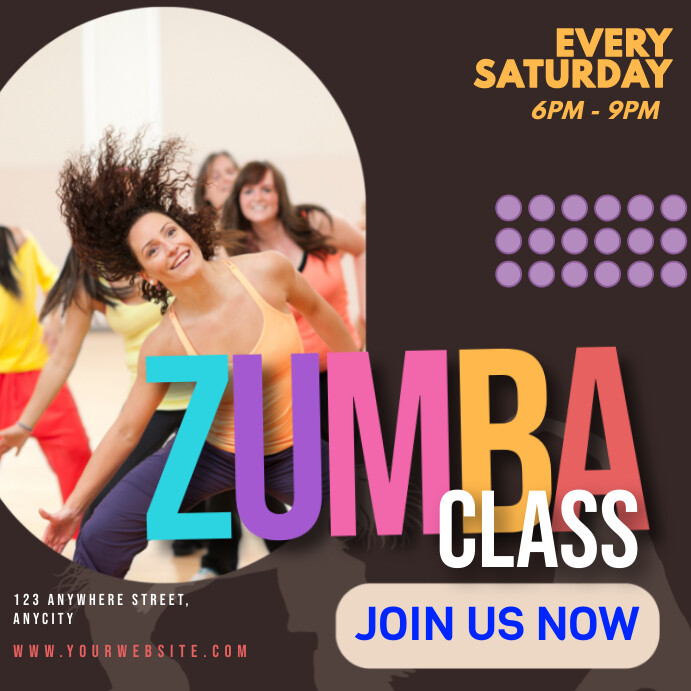 Copy of Zumba Classes | PosterMyWall