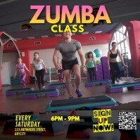 Zumba Classes Template | PosterMyWall