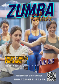 Zumba Classes Template | PosterMyWall