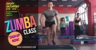 Zumba Classes Facebook 广告 template