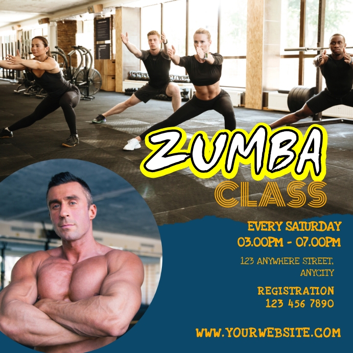 Copy of Zumba Classes | PosterMyWall